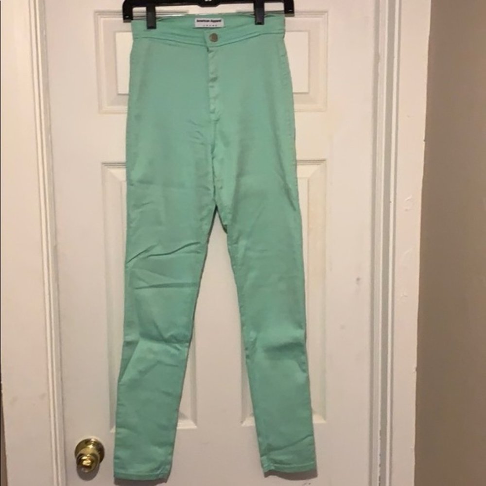American Apparel high rise jeans size M